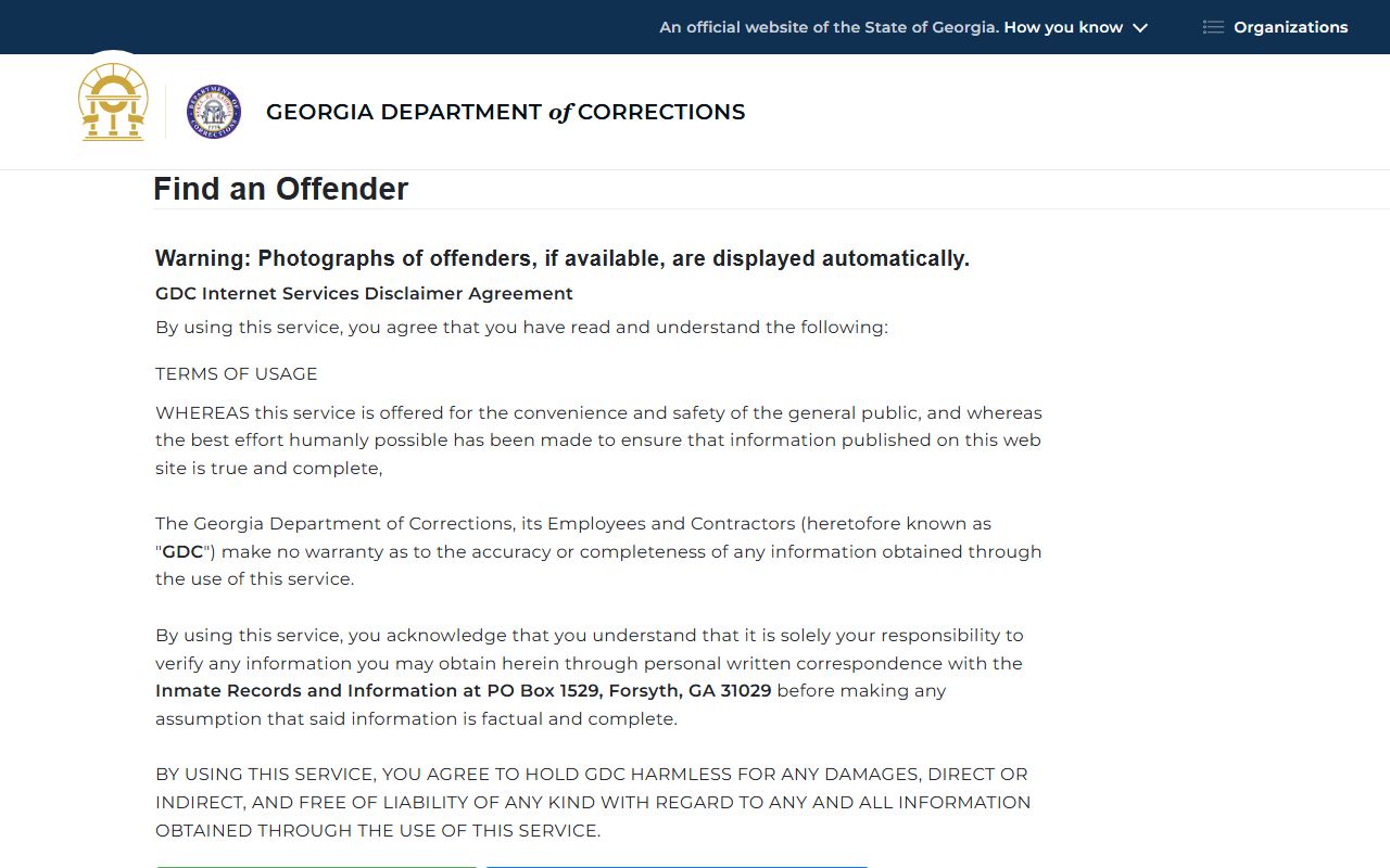 Pierce County arrest records GDC offender query