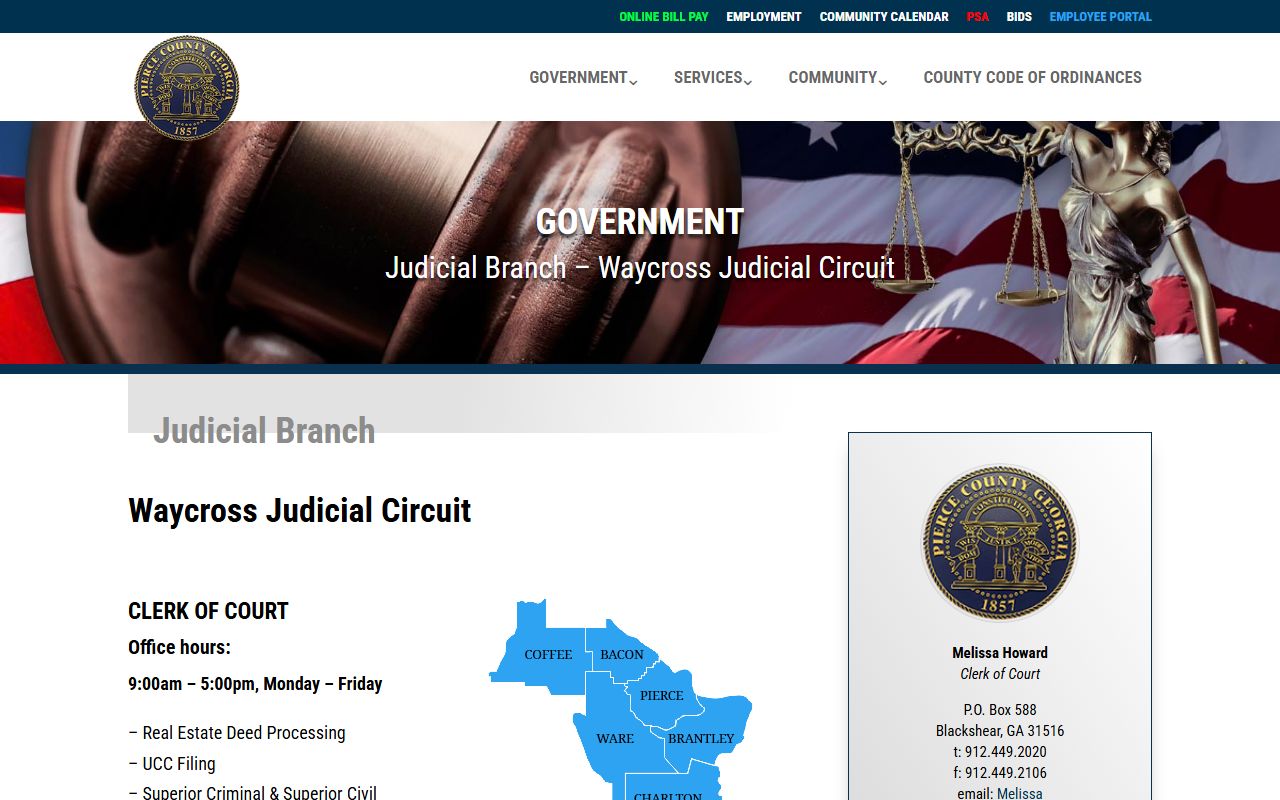 Pierce County court records judicial courts source