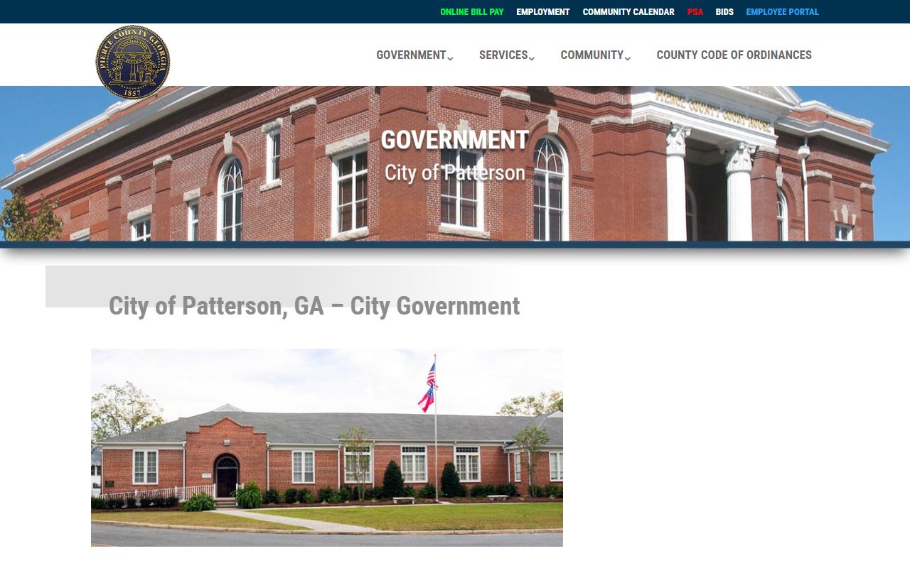 Pierce County traffic court records City of Patterson source