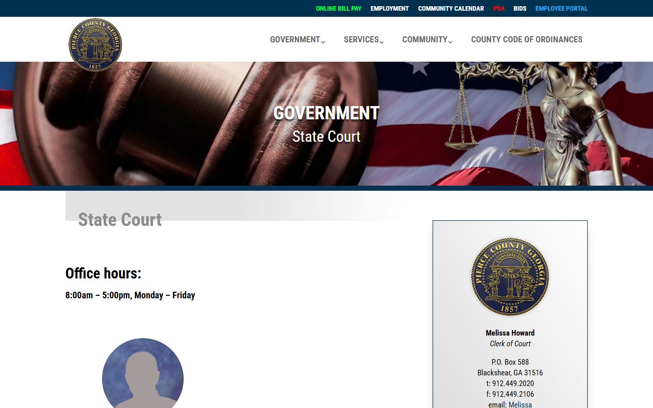 Pierce County traffic court records State Court source